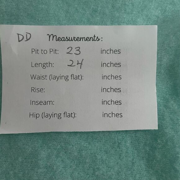 Bianco & Blu Alpaca Wool Blend Wide Yoke Ice Blue Sweater M #DD - Picture 8 of 8